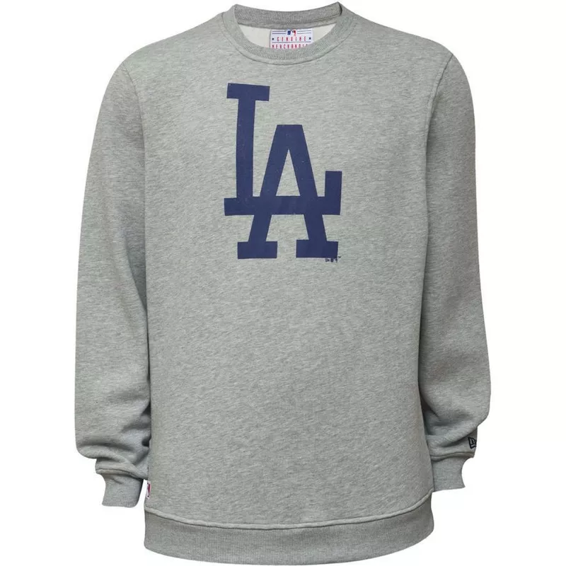 New era MLB Logo Crew Neck Sweatshirt Grey