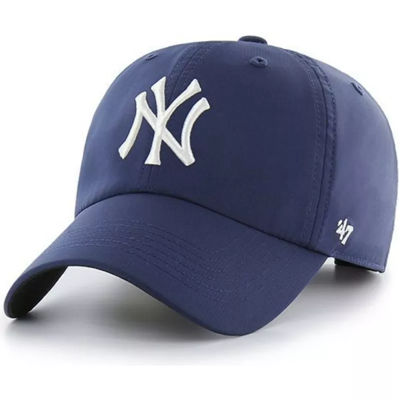 47-brand-curved-brim-new-york-yankees-mlb-clean-up-repetition-navy-blue-cap