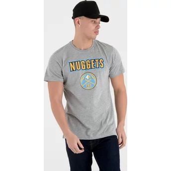 New Era Denver Nuggets NBA Grey T-Shirt