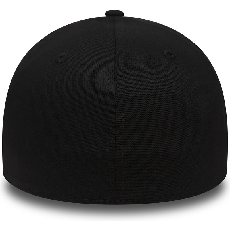 new-era-curved-brim-39thirty-essential-los-angeles-dodgers-mlb-black-fitted-cap