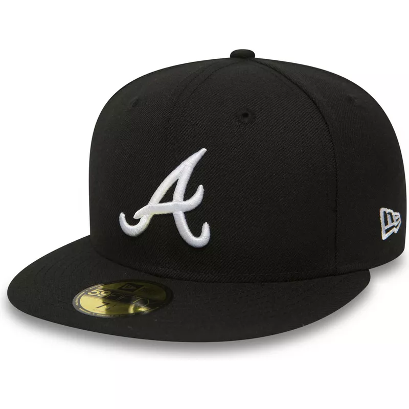 New Era Caps Atlanta Braves 59FIFTY Fitted Hat Red/Blue