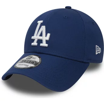New Era Curved Brim 9FORTY Essential Los Angeles Dodgers MLB Blue Adjustable Cap