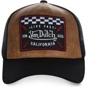 von-dutch-grl2-brown-and-black-trucker-hat