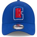 new-era-curved-brim-9forty-the-league-los-angeles-clippers-nba-blue-adjustable-cap