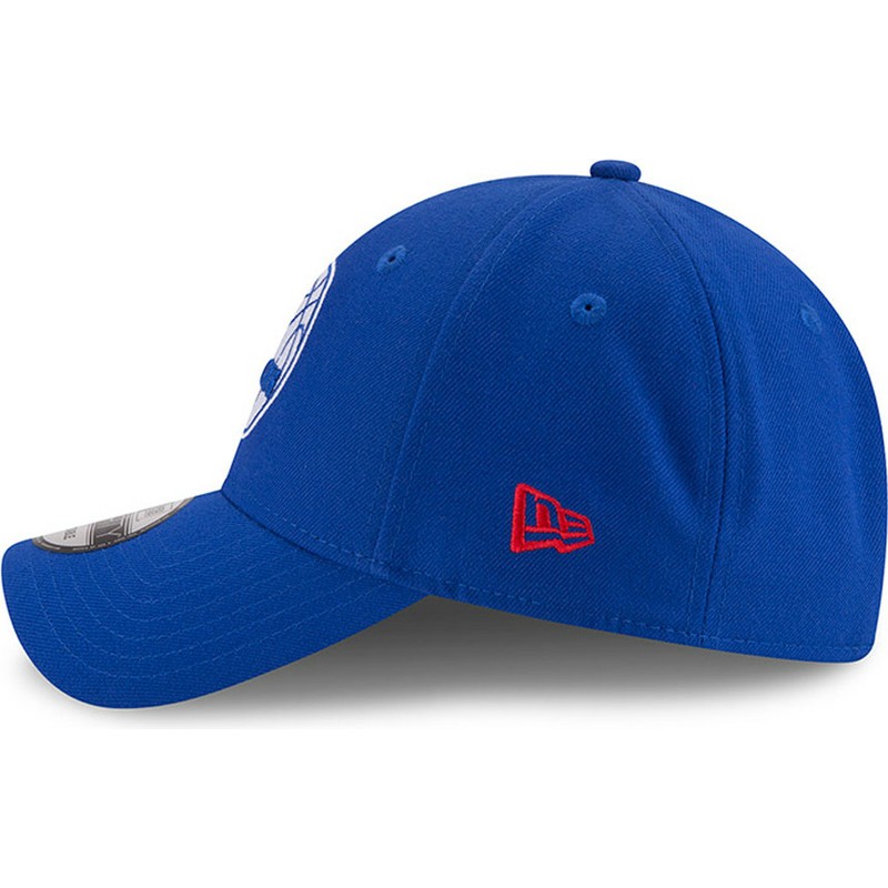 new-era-curved-brim-9forty-the-league-philadelphia-76ers-nba-blue-adjustable-cap