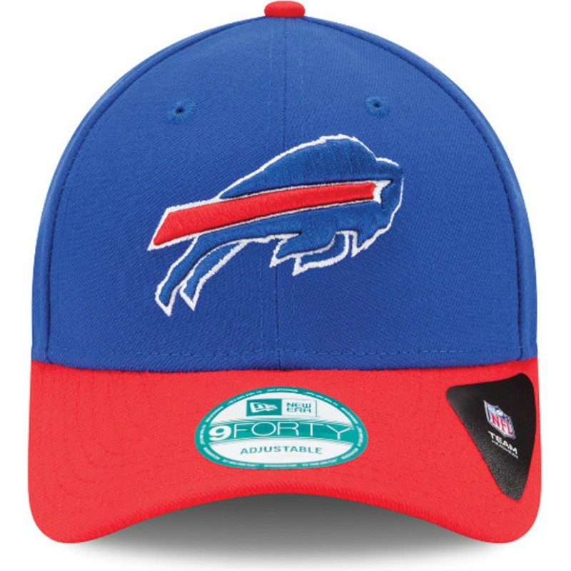 new-era-curved-brim-9forty-the-league-buffalo-bills-nfl-blue-and-red-adjustable-cap