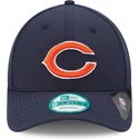 new-era-curved-brim-9forty-the-league-chicago-bears-nfl-navy-blue-adjustable-cap