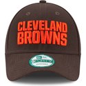 new-era-curved-brim-9forty-the-league-cleveland-browns-nfl-brown-adjustable-cap