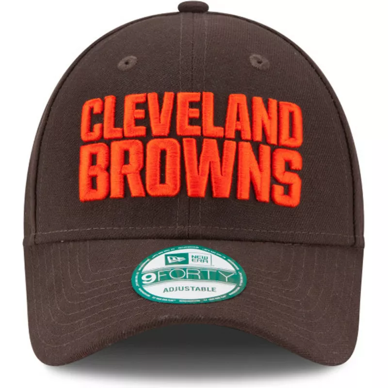 new-era-curved-brim-9forty-the-league-cleveland-browns-nfl-brown-adjustable-cap