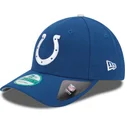 new-era-curved-brim-9forty-the-league-indianapolis-colts-nfl-blue-adjustable-cap