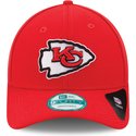 new-era-curved-brim-9forty-the-league-kansas-city-chiefs-nfl-red-adjustable-cap