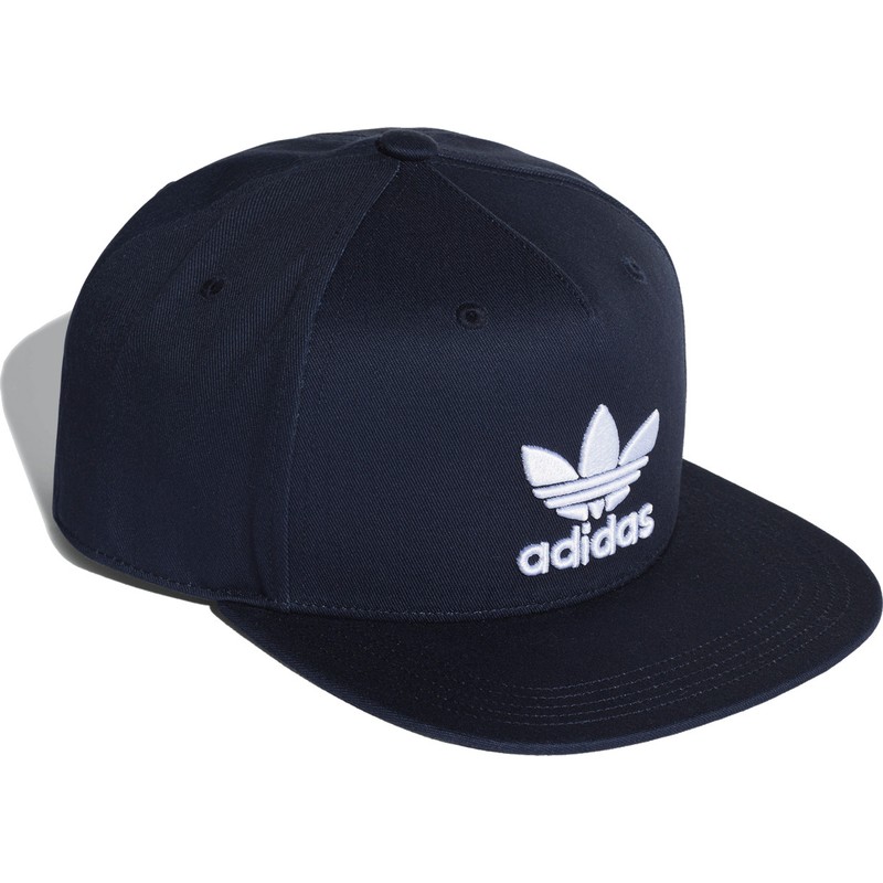 Adidas Flat Brim Trefoil Navy Blue 