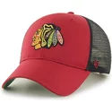 47-brand-chicago-blackhawks-nhl-mvp-branson-red-trucker-hat