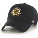 47-brand-curved-brim-boston-bruins-nhl-clean-up-black-cap