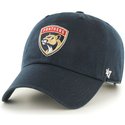 47-brand-curved-brim-florida-panthers-nhl-clean-up-navy-blue-cap
