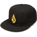volcom-flat-brim-golden-logo-golden-haze-stone-battery-black-adjustable-cap