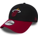 new-era-curved-brim-39thirty-black-base-miami-heat-nba-black-and-red-fitted-cap
