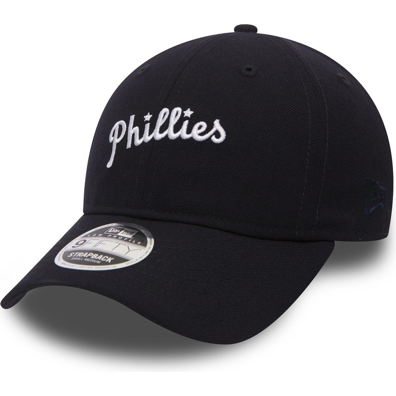 new-era-curved-brim-9fifty-low-profile-history-philadelphia-phillies-mlb-navy-blue-adjustable-cap