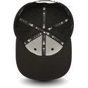 new-era-flat-brim-black-logo-9fifty-seasonal-heather-new-york-yankees-mlb-black-snapback-cap