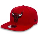 new-era-flat-brim-9fifty-mesh-chicago-bulls-nba-red-snapback-cap