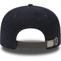 new-era-flat-brim-9fifty-premium-classic-navy-blue-adjustable-cap