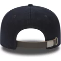 new-era-flat-brim-9fifty-premium-classic-navy-blue-adjustable-cap