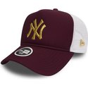 new-era-gold-logo-9forty-essential-new-york-yankees-mlb-maroon-trucker-hat