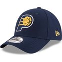 new-era-curved-brim-9forty-the-league-indiana-pacers-nba-blue-adjustable-cap