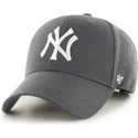 47-brand-curved-brim-new-york-yankees-mlb-mvp-dark-grey-cap