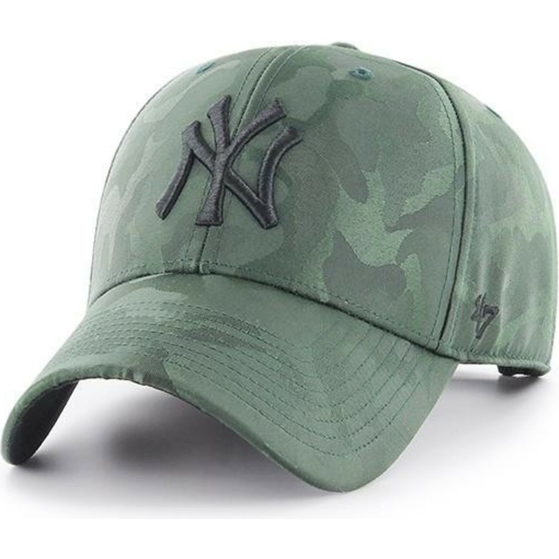 47-brand-curved-brim-new-york-yankees-mlb-clean-up-jigsaw-green-camouflage-cap