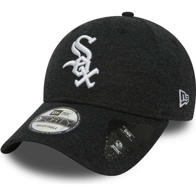 new-era-curved-brim-9forty-the-league-winterised-chicago-white-sox-mlb-black-adjustable-cap