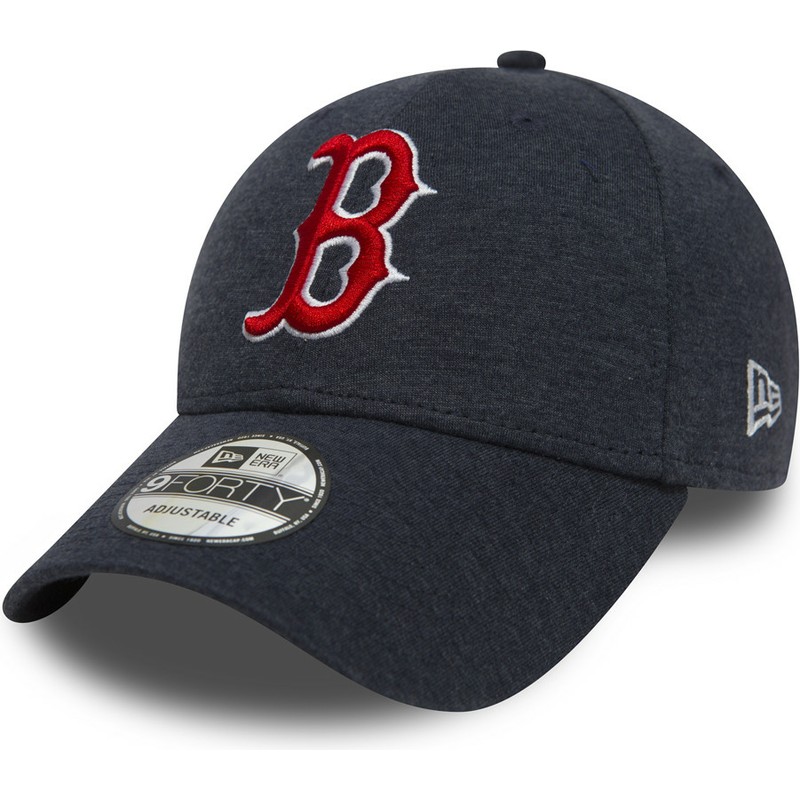 new-era-curved-brim-9forty-the-league-winterised-boston-red-sox-mlb-navy-blue-adjustable-cap