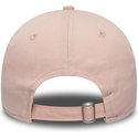 new-era-curved-brim-9twenty-essential-packable-los-angeles-dodgers-mlb-pink-adjustable-cap