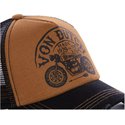 von-dutch-crew6-brown-and-black-trucker-hat