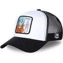 capslab-bulma-bul3-dragon-ball-white-and-black-trucker-hat