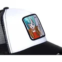 capslab-bulma-bul3-dragon-ball-white-and-black-trucker-hat