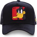 capslab-daffy-duck-daf1-looney-tunes-black-trucker-hat