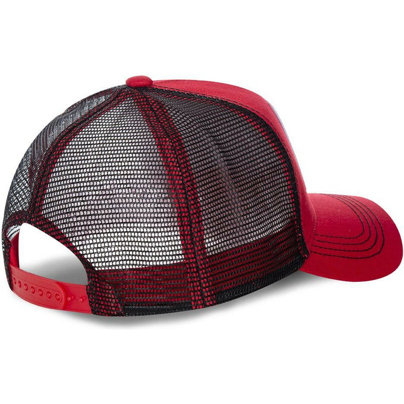 capslab-knuckles-the-echidna-knu-sonic-the-hedgehog-red-and-black-trucker-hat