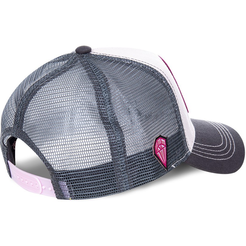 Capslab The Pink Panther PANT1 Pink and Grey Trucker Hat Caphunters.ie