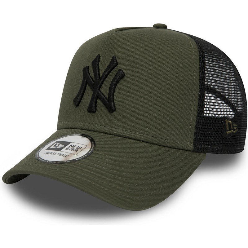 new-era-league-essential-a-frame-de-new-york-yankees-mlb-green-trucker-hat