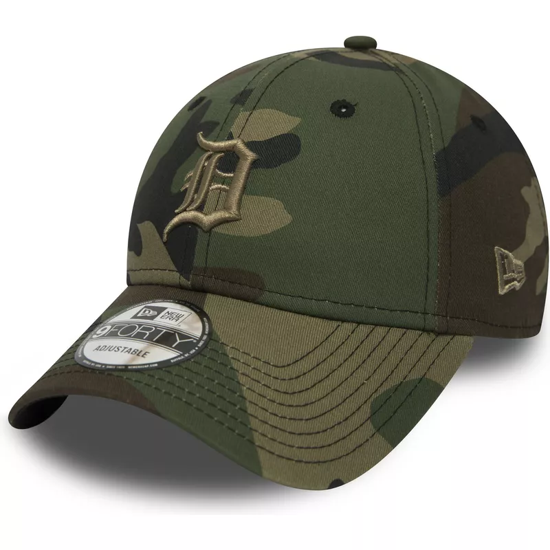new-era-curved-brim-brown-logo-9forty-essential-de-detroit-tigers-mlb-camouflage-adjustable-cap