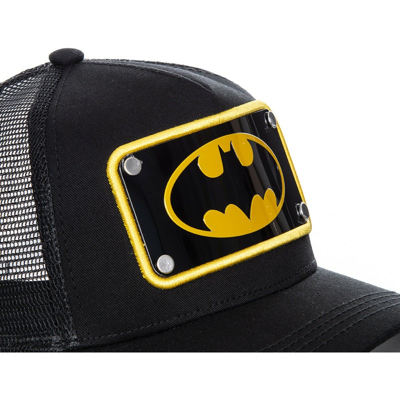capslab-batman-symbol-plate-batp5-dc-comics-black-trucker-hat