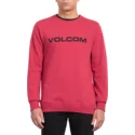volcom-burgundy-heather-imprintz-red-sweatshirt