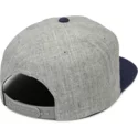 volcom-flat-brim-medium-grey-quarter-twill-grey-snapback-cap-with-blue-visor