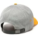 vans-curved-brim-dugout-grey-adjustable-cap-with-yellow-visor