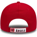 new-era-curved-brim-9forty-the-league-los-angeles-angels-mlb-red-adjustable-cap