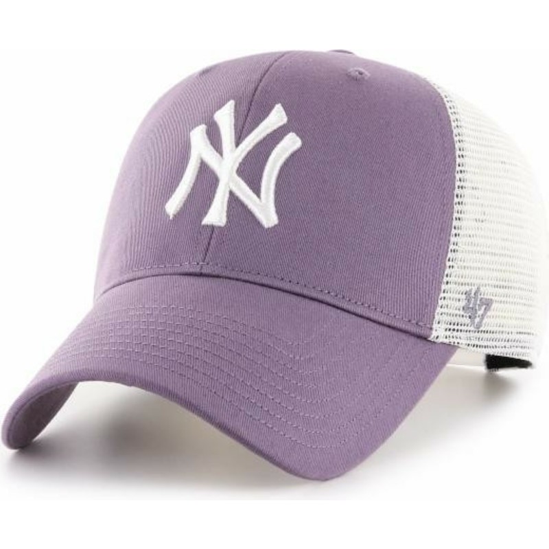 47-brand-mvp-flagship-new-york-yankees-mlb-purple-trucker-hat