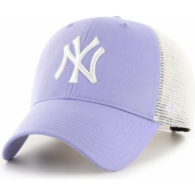 47-brand-mvp-flagship-new-york-yankees-mlb-lavender-purple-trucker-hat
