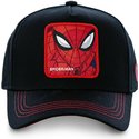 capslab-curved-brim-spider-man-spi3-marvel-comics-black-snapback-cap