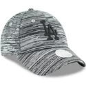 new-era-curved-brim-black-logo-9forty-engineered-fit-los-angeles-dodgers-mlb-grey-adjustable-cap